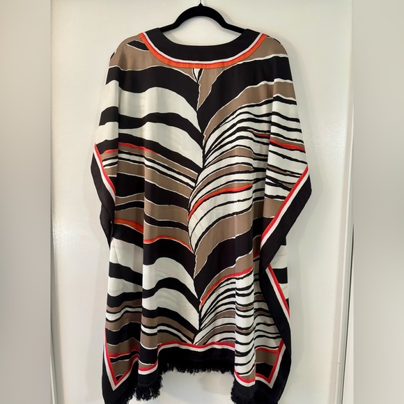 Trina Turk Theodora Lala Zebra Caftan Dress Women’s Size XL - Picture 2 of 7